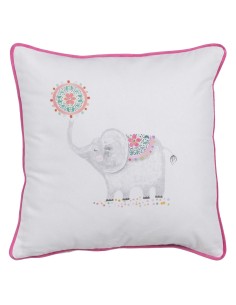 Cushion Home ESPRIT White 50 x 30 cm | Tienda24 Tienda24.eu