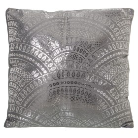 Cushion Alexandra House Living Grey Silver Textile 45 x 45 cm by Alexandra House Living, Cushions - Ref: D1625904, Price: 16,...