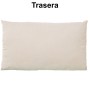 Cojín Alexandra House Living Crema Textil 30 x 50 cm de Alexandra House Living, Cojines - Ref: D1625932, Precio: 16,94 €, Des...