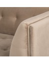 Sofa 156 x 81 x 72 cm Champagner synthetische Stoffe Holz Samt | Tienda24 Tienda24.eu