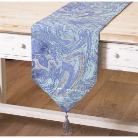 Table Runner Alexandra House Living Blue 30 x 180 cm by Alexandra House Living, Table Runners - Ref: D1625952, Price: 20,42 €...