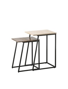 Aparador com Gavetas Alexandra House Living Preto Metal 41 x 75 x 120 cm | Tienda24 Tienda24.eu