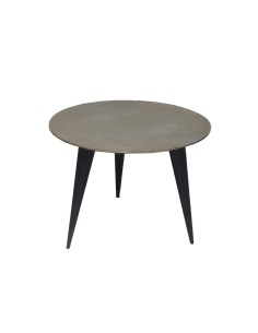 Mesa de Centro DKD Home Decor Metal Madeira MDF 90 x 90 x 45 cm | Tienda24 Tienda24.eu