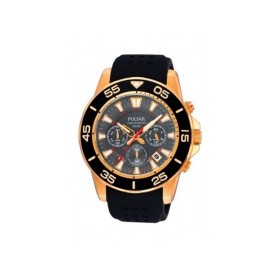 Montre Homme Pulsar Noir (Ø 45 mm) de Pulsar, Montres bracelet - Réf : S7294647, Prix : 99,68 €, Remise : %