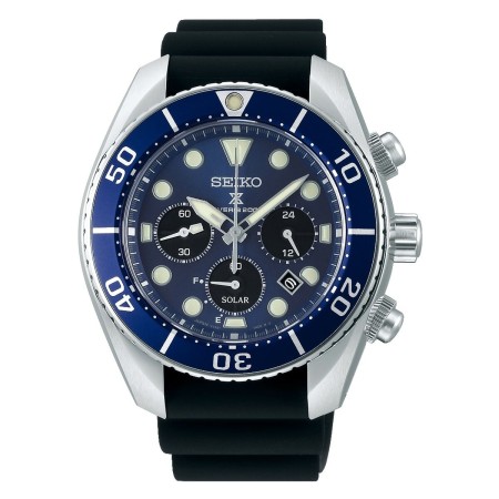 Men's Watch Seiko PROSPEX DIVERS SOLAR Black (Ø 44,5 mm) by Seiko, Wrist Watches - Ref: S7294748, Price: 582,72 €, Discount: %