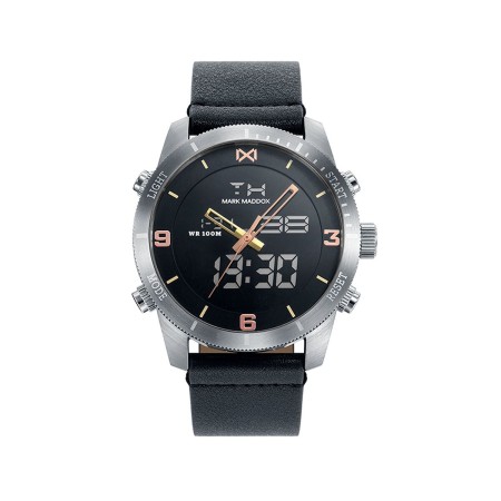 Relógio masculino Mark Maddox HC1001-96 (Ø 44 mm) Preto de Mark Maddox, Relógios com braselete - Ref: S7294825, Preço: 78,67 ...