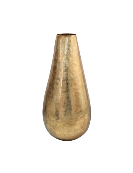 Vase 45 x 45 x 95 cm Golden Aluminium | Tienda24 Tienda24.eu