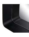 Specchio da parete 40 x 12 x 60 cm Nero Dorato Metallo da BigBuy Home, Specchi da parete - Ref: S8803243, Precio: 78,09 €, De...