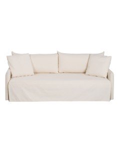 Divano Letto 200 x 94 x 86 cm Tessuto Sintetico Crema da BigBuy Home, Divani - Ref: S8803256, Precio: 1,00 €, Descuento: %