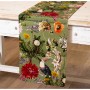 Caminho de Mesa Alexandra House Living Verde Têxtil 33 x 180 cm Algodão Floral de Alexandra House Living, Caminhos de mesa - ...