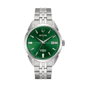 Montre Homme Bulova 96B424 Vert Argenté de Bulova, Montres bracelet - Réf : S7295077, Prix : 348,03 €, Remise : %