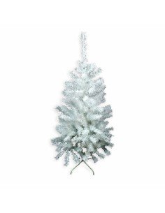 Christmas Tree White Red Green PVC Metal Polyethylene Snowfall 210 cm | Tienda24 Tienda24.eu