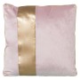 Cushion Alexandra House Living Pink Golden Velvet Textile 45 x 45 cm by Alexandra House Living, Cushions - Ref: D1626009, Pri...