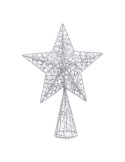 Christmas star Silver Metal 20 x 6 x 28 cm | Tienda24 Tienda24.eu