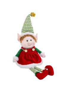 Decorazione Natalizia Multicolore Foam Tessuto Bambina Elfo 40 cm da BigBuy Christmas, Natale - Ref: S8803579, Precio: €29.02...