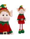 Décorations de Noël Multicouleur Métal Foam Tissu Enfant Elfe 70 cm | Tienda24 Tienda24.eu