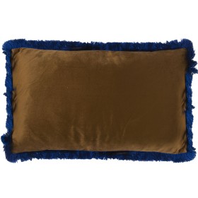 Cushion Alexandra House Living Blue Golden Textile 50 x 30 cm by Alexandra House Living, Cushions - Ref: D1626022, Price: 15,...