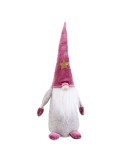 Adorno Navideño Blanco Rosa Arena Tejido 50 cm | Tienda24 Tienda24.eu