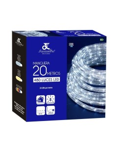 Cortina de luzes LED Icicle Multicolor (300 x 70 cm) | Tienda24 Tienda24.eu