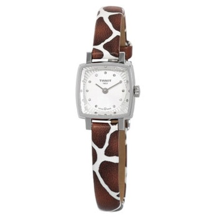 Montre Femme Tissot LOVELY W-DIAMONDS (Ø 20 mm) de Tissot, Montres bracelet - Réf : S7295965, Prix : 309,68 €, Remise : %