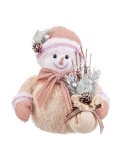 Décorations de Noël Multicouleur Plastique Polyfoam Tissu Bonhomme de Neige 19 x 16 x 22 cm | Tienda24 Tienda24.eu