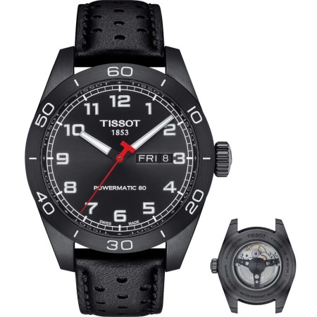 Men's Watch Tissot PRS 516 POWERMATIC 80 Black by Tissot, Wrist Watches - Ref: S7295991, Price: 517,31 €, Discount: %