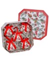 Bolas de Natal Multicolor Papel Polyfoam 7,5 x 7,5 x 7,5 cm (5 Unidades) | Tienda24 Tienda24.eu