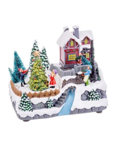 Décorations de Noël Étoile silhouette 35 x 6 x 35 cm Multicouleur (Reconditionné A) | Tienda24 Tienda24.eu