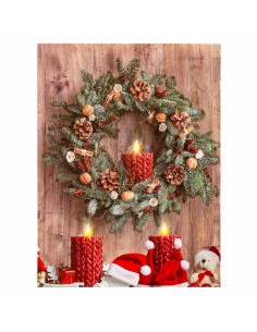 Adorno Navideño Estrella Blanco 31,5 x 32 x 0,1 cm (24 Unidades) | Tienda24 Tienda24.eu