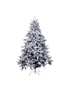 Albero di Natale Bianco Verde PVC Metallo Polietilene Nevoso 210 cm da BigBuy Christmas, Natale - Ref: S8803938, Precio: 177,...