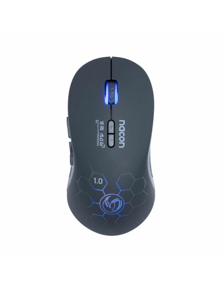 Gaming Mouse Nacon PCGM-180 Black Wireless | Tienda24 Tienda24.eu