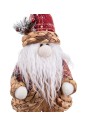 Decorazione Natalizia Multicolore Polyfoam Tessuto Babbo Natale 14 x 13 x 36 cm da BigBuy Christmas, Natale - Ref: S8804016, ...