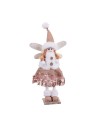 Christmas bauble Multicolour Metal Polyfoam Fabric Angel 16 x 8 x 36 cm | Tienda24 Tienda24.eu