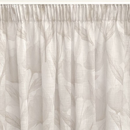 Rideau Alexandra House Living Sofia Beige 200 x 270 x 1 cm Translucide de Alexandra House Living, Rideaux et draperies - Réf ...