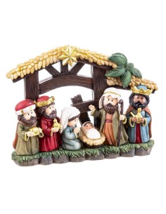 Figura Decorativa Reno de Navidad Rojo Gris Poliéster 13 x 65 x 18 cm (4 Unidades) | Tienda24 Tienda24.eu