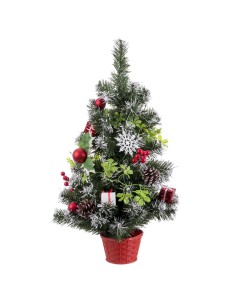 Albero di Natale Rosso Multicolore Plastica Ananas 60 cm da BigBuy Christmas, Natale - Ref: S8804034, Precio: €21.79, Descuen...