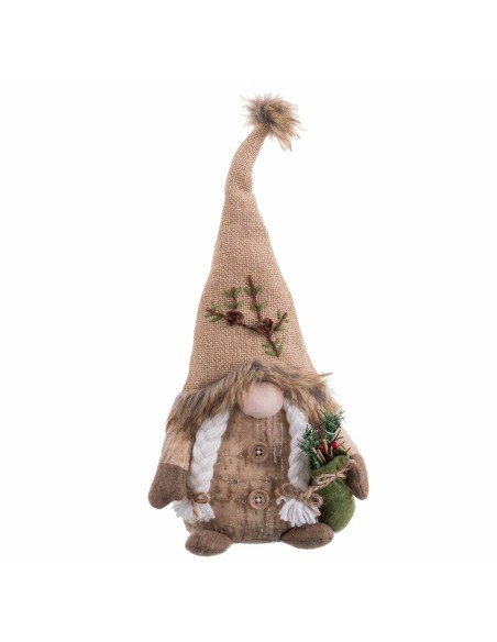 Weihnachtsschmuck Beige Sand Stoff Mädchen 18 x 9 x 38 cm | Tienda24 Tienda24.eu