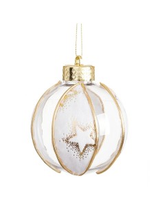 Lasso Christmas bauble Red Golden PVC 16 x 24 x 4 cm (12 Units) | Tienda24 Tienda24.eu