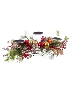 Conjunto de bolas de Natal Círculos Cor de Rosa Plástico 10 x 11 x 10 cm (6 Unidades) | Tienda24 Tienda24.eu