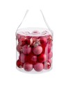 Boules de Noël Rouge 5 x 5 x 5 cm (40 Unités) | Tienda24 Tienda24.eu