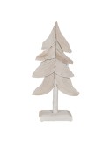 Sapin de Noël Blanc Bois de paulownia 29 x 12 x 62 cm | Tienda24 Tienda24.eu