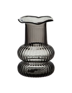 Vase Alexandra House Living Weiß Silberfarben aus Keramik 12 x 30 cm | Tienda24 Tienda24.eu