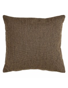 Cuscino Poliestere Cotone Marrone 45 x 45 cm da BigBuy Home, Cuscini decorativi - Ref: S8804275, Precio: €20.61, Descuento: %