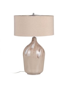 Lampada da tavolo Beige Ferro 40 W 220-240 V 45 x 45 x 66 cm da BigBuy Home, Lampade da tavolo e abat-jour - Ref: S8804292, P...