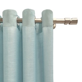 Curtain Alexandra House Living Rustik Turquoise 200 x 270 x 1 cm Translucent by Alexandra House Living, Curtains - Ref: D1626...