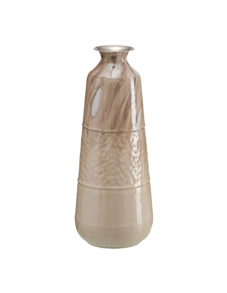 Vaso Bege Ferro 28 x 28 x 68 cm | Tienda24 Tienda24.eu