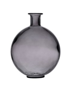 Vaso Grigio vetro riciclato 20 x 20 x 25 cm da BigBuy Home, Vasi - Ref: S8804316, Precio: €21.10, Descuento: %