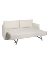 Sofa Beige Polyester Linen 210 x 93 x 95 cm | Tienda24 Tienda24.eu