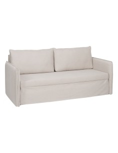 Dreisitzer-Sofa Creme Holz 220 x 87 x 85 cm | Tienda24 Tienda24.eu