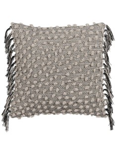 Cuscino Cotone Nero Beige 45 x 45 cm da BigBuy Home, Cuscini decorativi - Ref: S8804354, Precio: €20.01, Descuento: %